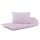Naturtex 2 részes gyermek ágyneműhuzat - Light Rose