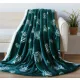 Naturtex pléd sherpa leveles zöld-fehér 150x200 cm