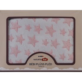 Naturtex Baby Design blanket - Pink Star