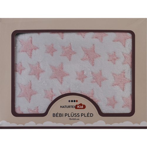 Naturtex Baby Design pléd - Pink Star