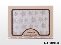 Naturtex Baby Design blanket - Beige Star