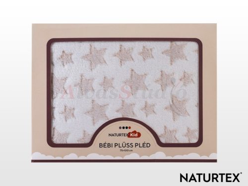 Naturtex Baby Design blanket - Beige Star