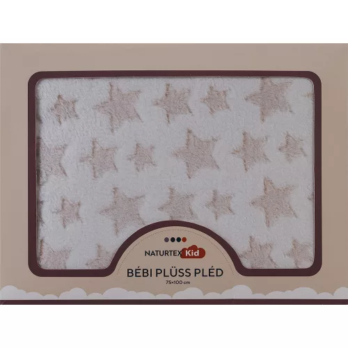 Naturtex Baby Design pléd - Beige Star