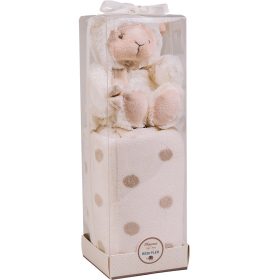 Naturtex Baby Design blanket - with plush sheep