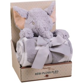 Naturtex Baby Design blanket - with plush Dumbo