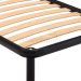 SleepStudio Metal Platform Bed Frame with Legs 160x200 cm