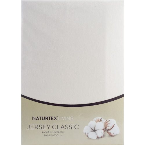 Naturtex Jersey fitted bed sheet for children - vanilla 70x140 cm