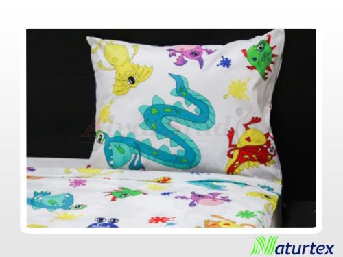 Naturtex 2 pieces children's bed linen set - Little Monsters