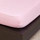 Naturtex Jersey fitted bed sheet for children - light pink 70x140 cm