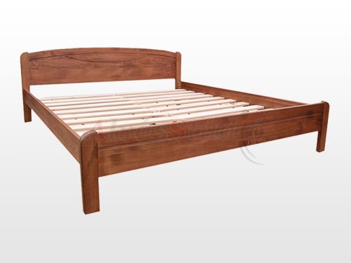 Auróra solid beech bed frame 140x200 cm
