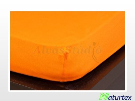 Naturtex Jersey gumis lepedő Narancs  90-100x200 cm