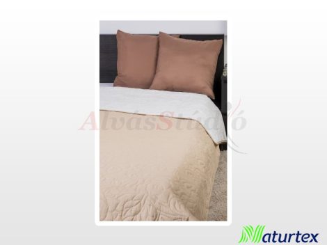 Naturtex Emily microfiber ágytakaró - bézs-cream 235x250 cm