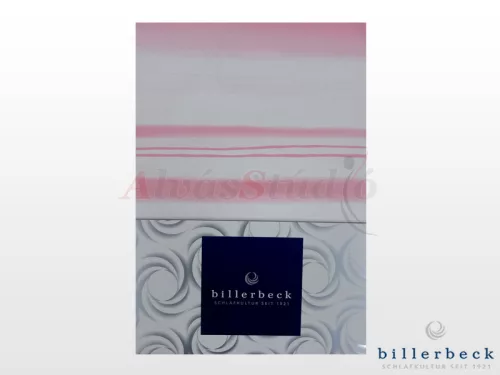 Billerbeck Bianka 3 részes pamut-szatén ágyneműhuzat cipzárral - vidám pink