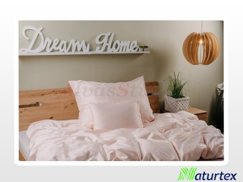 Naturtex 3-piece cotton-satin bed linen set - Rosemary