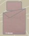 Billerbeck Bianka 3-piece cotton-satin bed linen set - pink powder