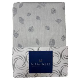Billerbeck Bianka 3-piece cotton-satin bed linen set - blue