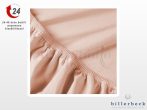   Billerbeck Rebeka Jersey gumis lepedő Epres krémes  90-100x200 cm