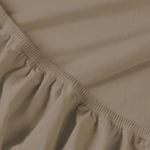 Billerbeck Rebeka Jersey fitted bed sheet - Kapuciner 90-100x200 cm