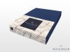 Billerbeck Rebeka Jersey fitted bed sheet - Plum Foam 90-100x200 cm