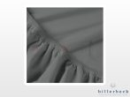   Billerbeck Rebeka Jersey fitted bed sheet - Dark Gray 140-160x200 cm