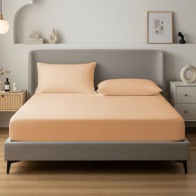 Alvásstúdió Jersey gumis lepedő Barack