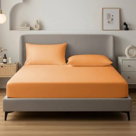 Alvásstúdió Jersey gumis lepedő Orange