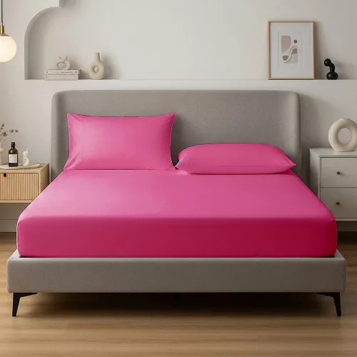 Alvásstúdió Jersey gumis lepedő Pink 70x140 cm
