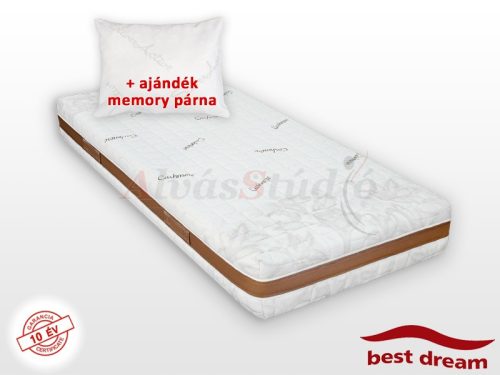Best Dream Cashmere HD mattress 140x200 cm + FREE MEMORY PILLOW