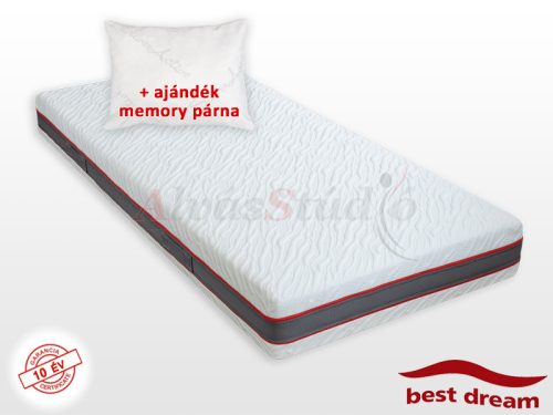 Best Dream Cool Memory mattress  90x190 cm + FREE MEMORY PILLOW