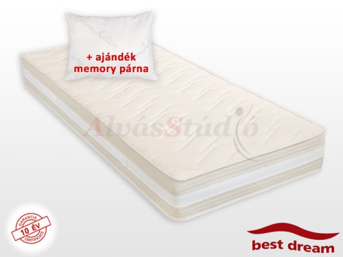 Best Dream Latex-Coco mattress 100x190 cm + FREE MEMORY PILLOW