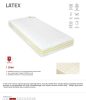 Best Dream Latex mattress 80x220 cm + FREE MEMORY PILLOW