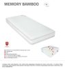 Best Dream Memory Bamboo mattress 190x190 cm + FREE MEMORY PILLOW