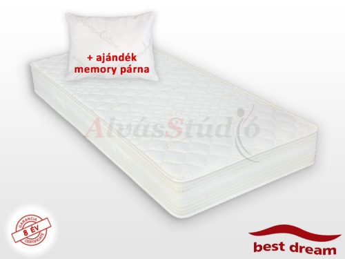 Best Dream Memory Comfort mattress 200x220 cm + FREE MEMORY PILLOW