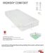 Best Dream Memory Comfort mattress 90x220 cm + FREE MEMORY PILLOW