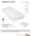 Best Dream Memory Duet mattress  80x210 cm + FREE MEMORY PILLOW