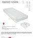 Best Dream Perfect Fusion mattress 110x220 cm + FREE MEMORY PILLOW