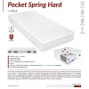 Best Dream Pocket Spring Hard matrac AJÁNDÉK PÁRNÁVAL