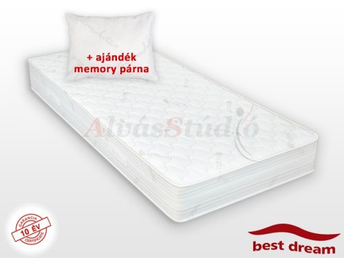 Best Dream Pocket Spring mattress 140x190 cm + FREE MEMORY PILLOW