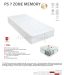 Best Dream PS 7 Zone Memory mattress  90x190 cm + FREE MEMORY PILLOW