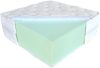 Best Dream Wool's mattress 100x220 cm + FREE MEMORY PILLOW