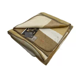 Biederlack Trend Collection drapp-barna hullámos pléd