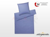 Elegante 3-piece mako-satin bed linen - Smoke-Blue