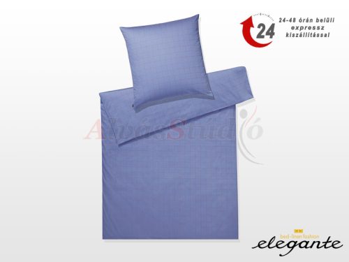 Elegante 3-piece mako-satin bed linen - Smoke-Blue