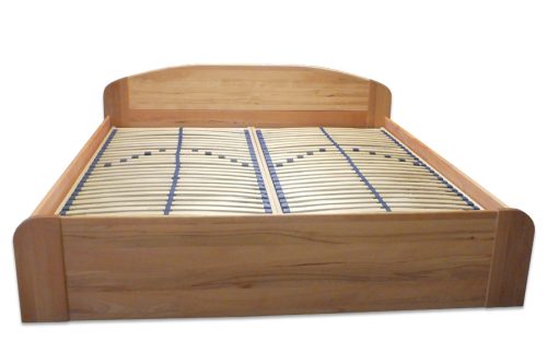 Katalin - bükk ágykeret ágyneműtartóval 100x190 cm