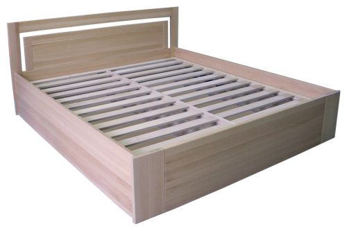 Márk - bükk ágykeret ágyneműtartóval 120x200 cm