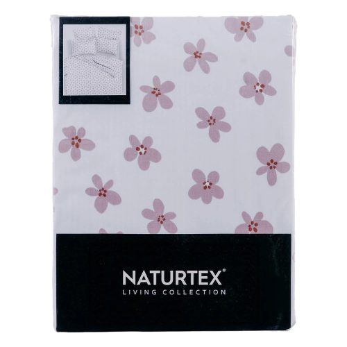 Naturtex 3 részes pamut- szatén ágyneműhuzat - Blossom
