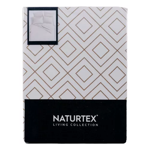 Naturtex 3 részes pamut- szatén ágyneműhuzat - Caramel